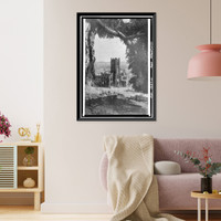 Historic Framed Print, St. Mary's Church, 660 California Street, San Francisco, San Francisco County, CA - 11,  17-7/8" x 21-7/8"