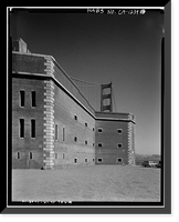 Fort Point, U.S. Highway 101, San Francisco, San Francisco County, CA - 14, Historic Print