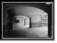 Fort Point, U.S. Highway 101, San Francisco, San Francisco County, CA - 34, Vintage Print