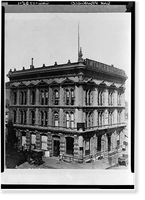 Hibernia Savings & Loan Society Buildings, Historic View, Montgomery & Post Streets, San Francisco, San Francisco County, CA, Vintage Wall Art