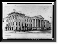 U. S. Branch Mint, Mission & Fifth Streets, San Francisco, San Francisco County, CA - 5, Historic Print