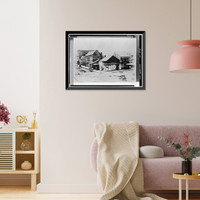 Historic Framed Print, Russ Building, Historic View, Montgomery & Pine Streets, San Francisco, San Francisco County, CA,  17-7/8" x 21-7/8"