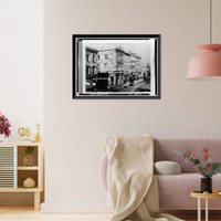 James King of William Banking House, Historic View, Montgomery & Commercial Streets, San Francisco, San Francisco County, CA - 2, Vintage Print