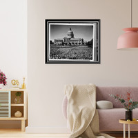 Historic Framed Print, City Hall, Civic Center, San Francisco, San Francisco County, CA - 5,  17-7/8" x 21-7/8"