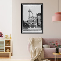 Engine 15 Firehouse, 2150 California Street, San Francisco, San Francisco County, CA, Historic Print