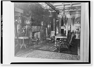 Whittier Mansion, 2090 Jackson Street, San Francisco, San Francisco County, CA - 12, Antique Print