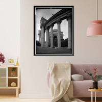 Palace of Fine Arts, Baker Street, San Francisco, San Francisco County, CA - 5, Vintage Poster