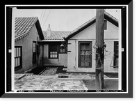 Presidio of San Francisco, Commandancia, Moraga Avenue, San Francisco, San Francisco County, CA - 6, Vintage Print