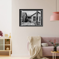 Presidio of San Francisco, Commandancia, Moraga Avenue, San Francisco, San Francisco County, CA - 6, Vintage Print