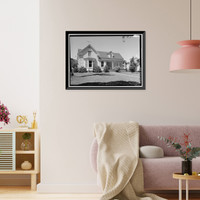 Presidio of San Francisco, Officers' Quarters, Funston Avenue, San Francisco, San Francisco County, CA - 3, Historic Print