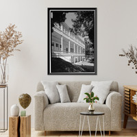 Presidio of San Francisco, Old Station Hospital, Funston Avenue & Lincoln Boulevard, San Francisco, San Francisco County, CA - 3 Classic, Vintage Print