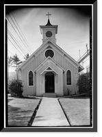 Presidio of San Francisco, Chapel of Our Lady, Moraga Avenue, San Francisco, San Francisco County, CA - 4, Vintage Wall Art