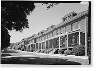 Presidio of San Francisco, Barracks, U.S. 101 & I-480, San Francisco, San Francisco County, CA, Antique Poster
