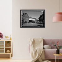 Presidio of San Francisco, Barracks, U.S. 101 & I-480, San Francisco, San Francisco County, CA - 4 Classic, Antique Poster