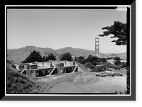 Presidio of San Francisco, Gun Emplacements, U.S. 101 & I-480, San Francisco, San Francisco County, CA Classic, Vintage Wall Art
