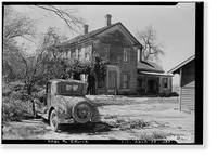 Farmhouse, Alba, San Joaquin County, CA, Historic Print