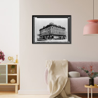 Avon Theatre, Main & California Streets, Stockton, San Joaquin County, CA, Historic Print