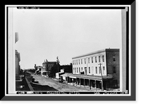 Historic Framed Print, Stockton, Historic View, Stockton, San Joaquin County, CA - 6,  17-7/8" x 21-7/8"