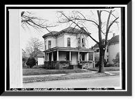 Barnhart House, Magnolia & Hunter Streets, Stockton, San Joaquin County, CA, Vintage Print