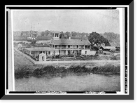Captain Charles M. Weber House, Stockton, San Joaquin County, CA, Antique Poster