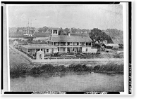 Captain Charles M. Weber House, Stockton, San Joaquin County, CA, Antique Poster