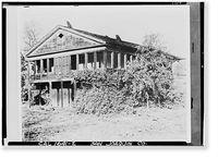 Captain Charles M. Weber House, Stockton, San Joaquin County, CA - 2, Antique Print
