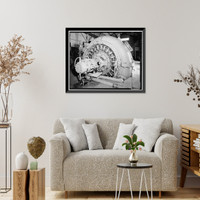 Centerville Hydroelectric System, Powerhouse, Butte Creek, Centerville, Butte County, CA - 6, Vintage Print