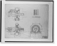 Centerville Hydroelectric System, Powerhouse, Butte Creek, Centerville, Butte County, CA - 22, Vintage Wall Art