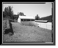 Centerville Hydroelectric System, Switch House, Butte Creek, Centerville, Butte County, CA, Historic Reproduction