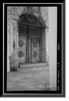Mission San Luis Obispo de Tolosa, 782 Monterey Street, San Luis Obispo, San Luis Obispo County, CA - 5, Antique Print