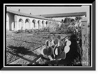 Mission San Miguel Arcangel, Highway 101, San Miguel vicinity, San Luis Obispo County, CA - 3, Antique Poster
