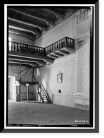 Mission San Miguel Arcangel, Highway 101, San Miguel vicinity, San Luis Obispo County, CA - 4, Antique Print