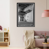Mission San Miguel Arcangel, Highway 101, San Miguel vicinity, San Luis Obispo County, CA - 4, Antique Print