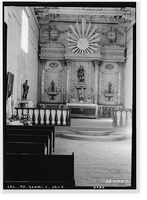 Mission San Miguel Arcangel, Highway 101, San Miguel vicinity, San Luis Obispo County, CA - 6, Historic Print