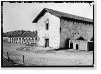 Mission San Miguel Arcangel, Highway 101, San Miguel vicinity, San Luis Obispo County, CA - 17, Historic Reproduction