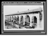 Mission San Miguel Arcangel, Highway 101, San Miguel vicinity, San Luis Obispo County, CA - 24, Vintage Print