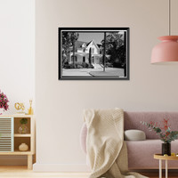 Watkins-Cartan House, 25 Isabella Avenue, Atherton, San Mateo County, CA - 4, Vintage Print