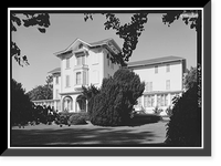 Ralston Hall, Ralston Avenue, Belmont, San Mateo County, CA - 8 Classic, Antique Print
