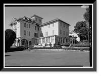 Ralston Hall, Ralston Avenue, Belmont, San Mateo County, CA - 11, Antique Print