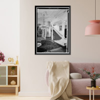 Ralston Hall, Ralston Avenue, Belmont, San Mateo County, CA - 13, Vintage Wall Art
