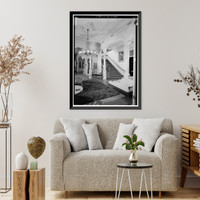 Ralston Hall, Ralston Avenue, Belmont, San Mateo County, CA - 13, Vintage Wall Art