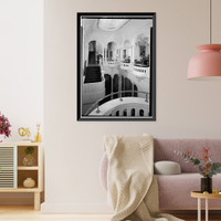 Ralston Hall, Ralston Avenue, Belmont, San Mateo County, CA - 18, Historic Print