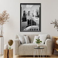 Ralston Hall, Ralston Avenue, Belmont, San Mateo County, CA - 18, Historic Print