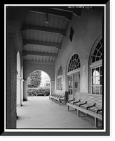 Southern Pacific Railroad Station, Burlingame Avenue & California Drive, Burlingame, San Mateo County, CA - 4, Historic Reproduction