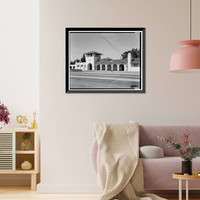 Southern Pacific Railroad Station, Burlingame Avenue & California Drive, Burlingame, San Mateo County, CA - 5, Historic Reproduction