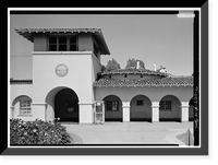 Southern Pacific Railroad Station, Burlingame Avenue & California Drive, Burlingame, San Mateo County, CA - 16, Historic Reproduction