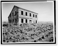Historic Framed Print, James Johnston House, Higgins Road, Half Moon Bay, San Mateo County, CA,  17-7/8" x 21-7/8"