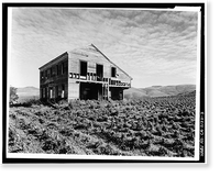 Historic Framed Print, James Johnston House, Higgins Road, Half Moon Bay, San Mateo County, CA - 3,  17-7/8" x 21-7/8"