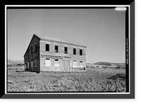 Historic Framed Print, James Johnston House, Higgins Road, Half Moon Bay, San Mateo County, CA - 10,  17-7/8" x 21-7/8"