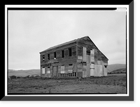 Historic Framed Print, James Johnston House, Higgins Road, Half Moon Bay, San Mateo County, CA - 12,  17-7/8" x 21-7/8"
